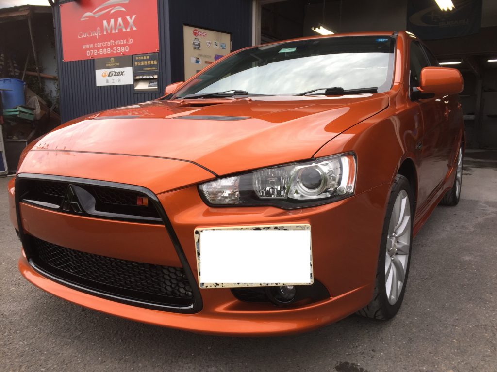 ギャラン　フォルティス　全塗装