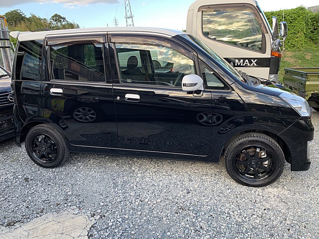 【sold-out】スバル ステラ660 カスタムRS　ナビETC新品ホイールHIDスマートキー